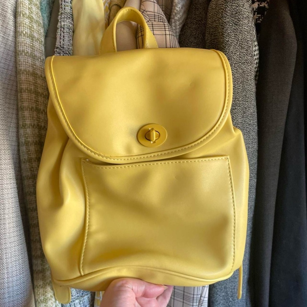 Butter Yellow Urban Outfitters Backpack
